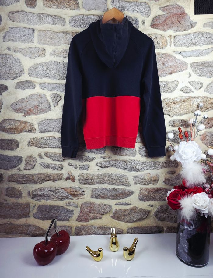 Sweat à capuche noir blanc et rouge Homme/ Ado taille XS marque Nike 🎸 - photo numéro 8