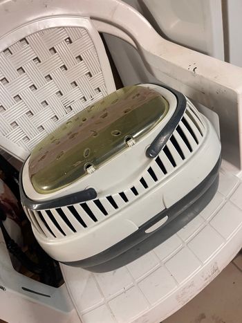 Cage transport lapin 