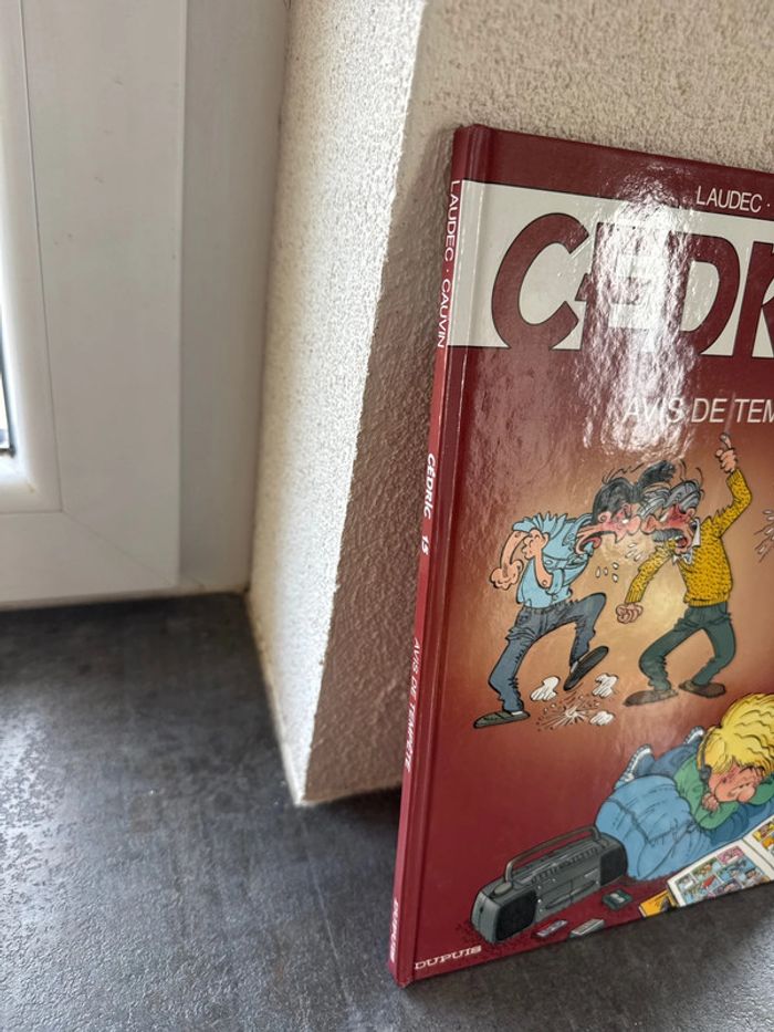 Livre bande dessiné Cédric avis de tempête - photo numéro 2