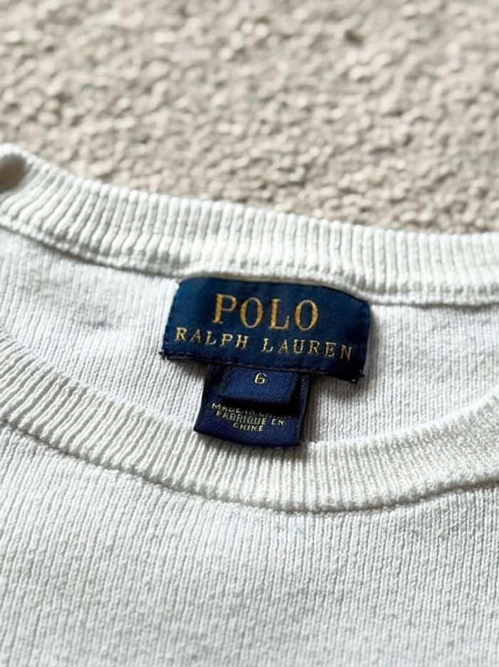 Pull Ralph Lauren - Blanc - photo numéro 4