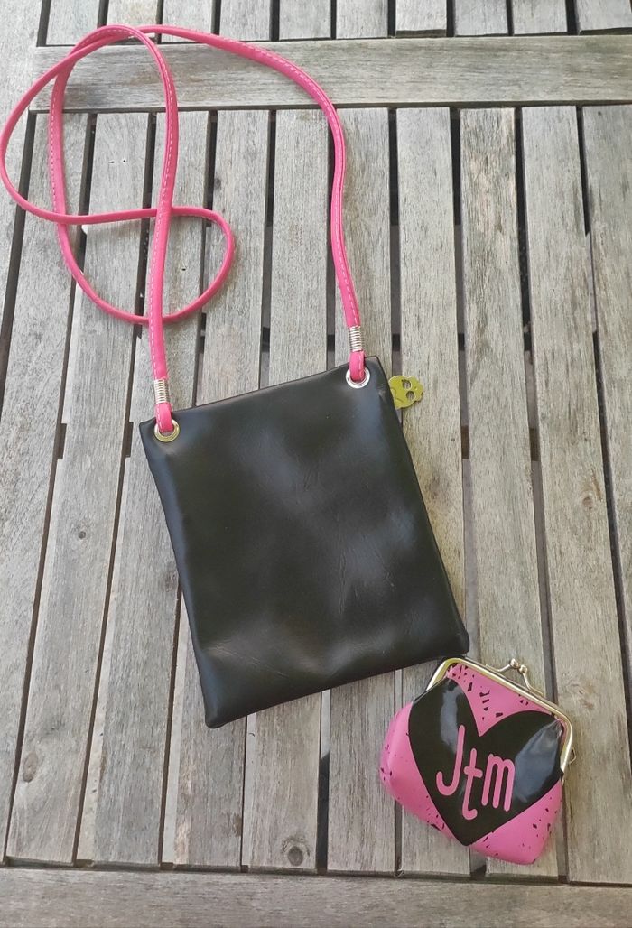 Sacoche Monster High + porte monnaie Jtm - photo numéro 2