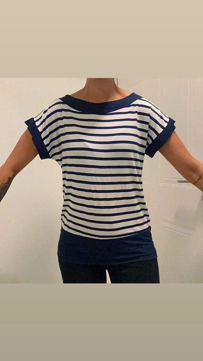 Tee Shirt Style Marin taille L