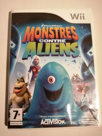 Jeu de Wii : Monstres contre Aliens