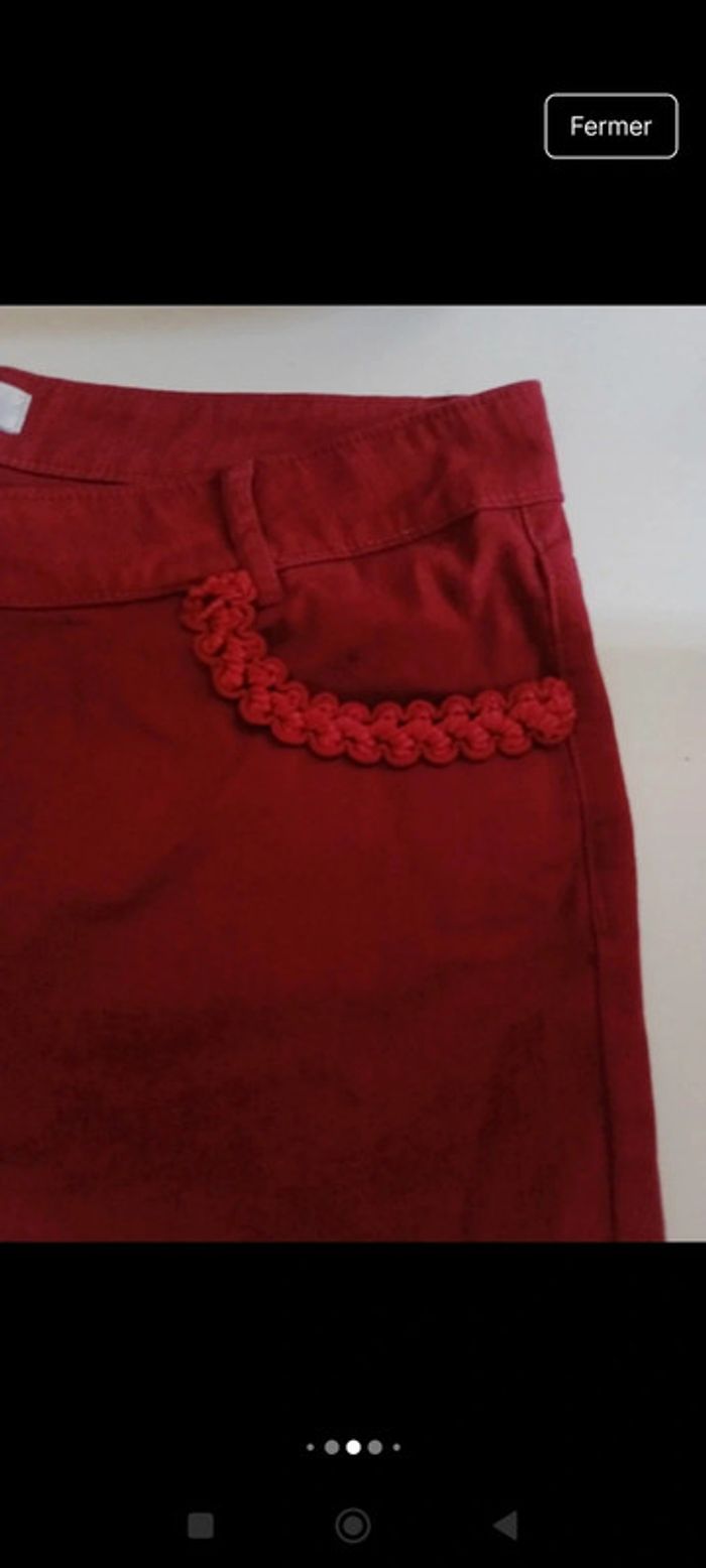 Pantalon jeans femme Weill taille 42 coupe droite rétro vintage - photo numéro 5