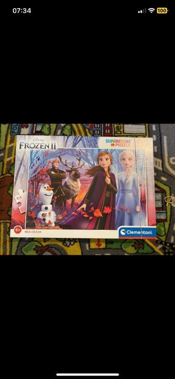 Puzzle reine des neiges 2