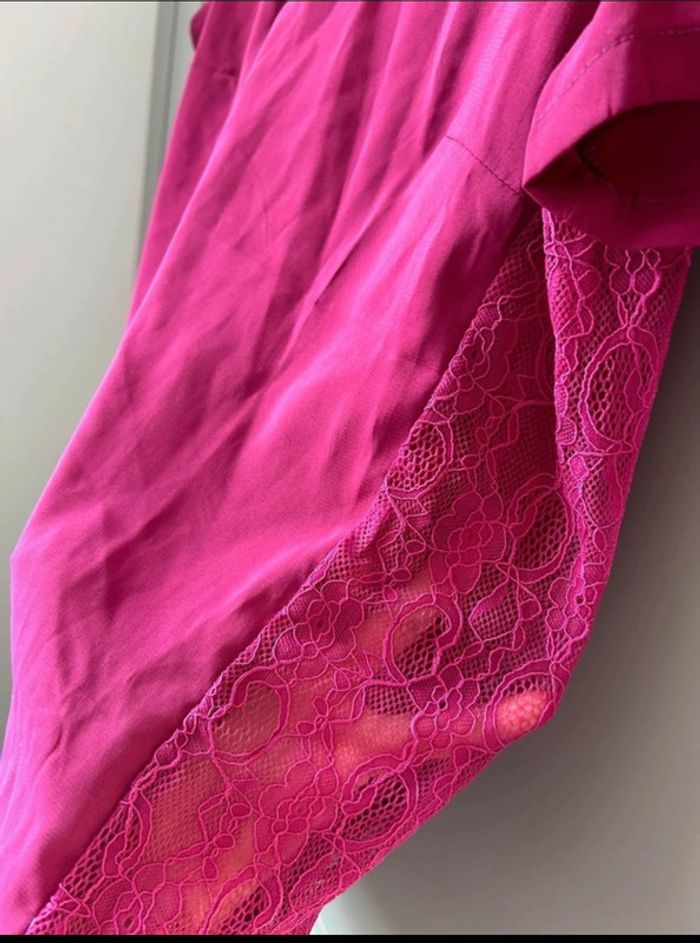 Blouse dentelle manches courtes - photo numéro 3