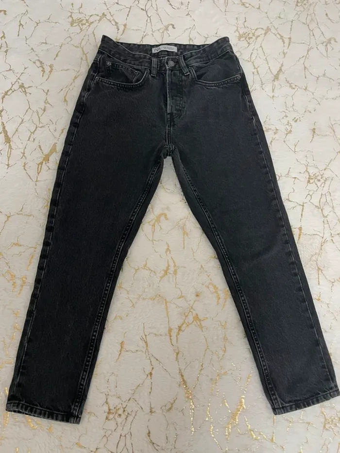 Jean noir gris Zara taille 36