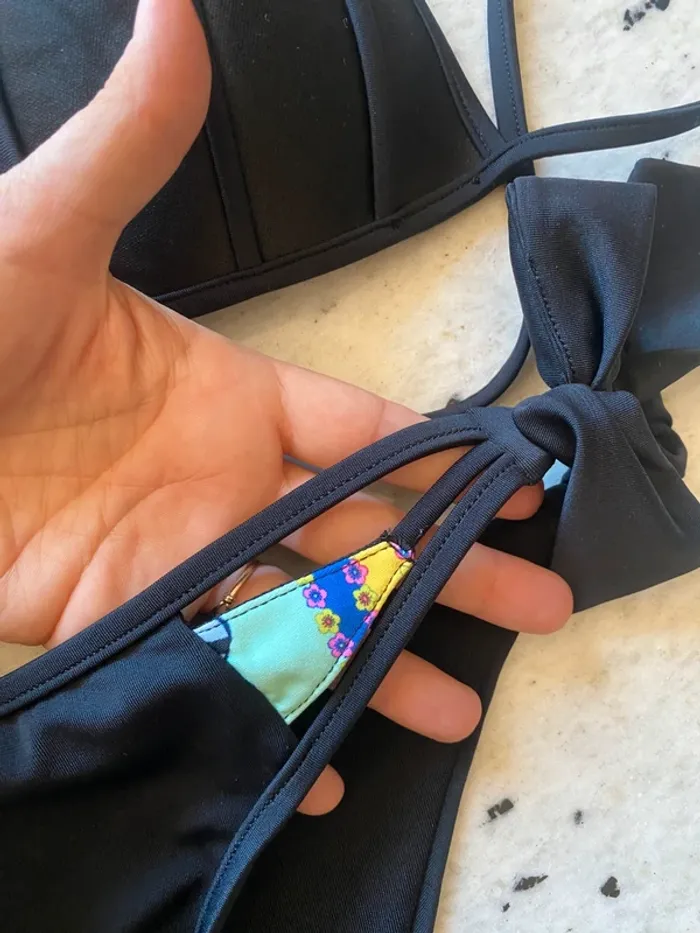 Maillot de bain noir Calzedonia S/M - photo numéro 3