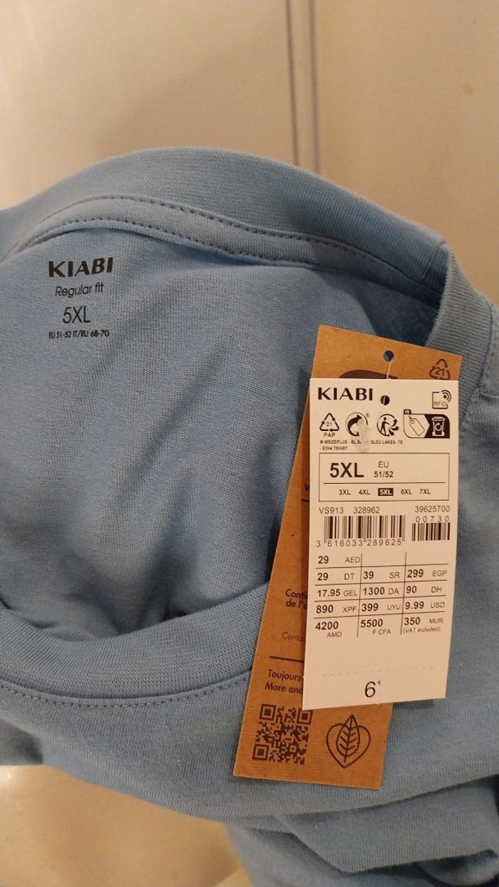 Tee-shirt homme T.5XL Kiabi - photo numéro 4