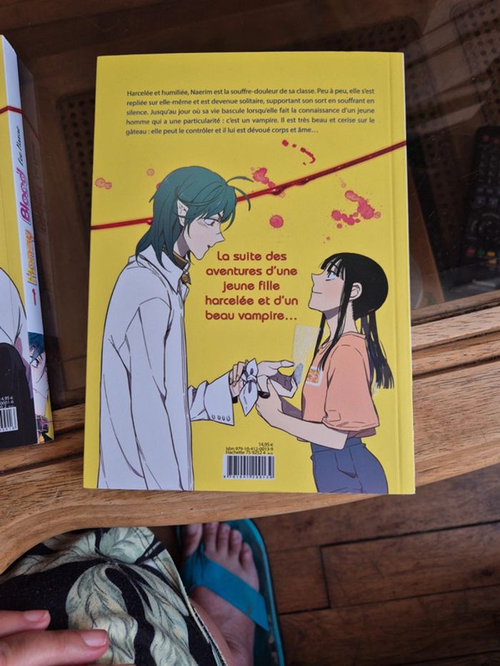 lot de 2 tomes du manga Honey Blood de Lee Marac - photo numéro 5