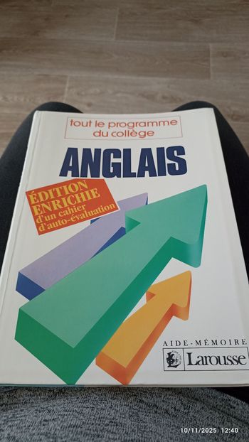 Livre Anglais tout le programme du collège