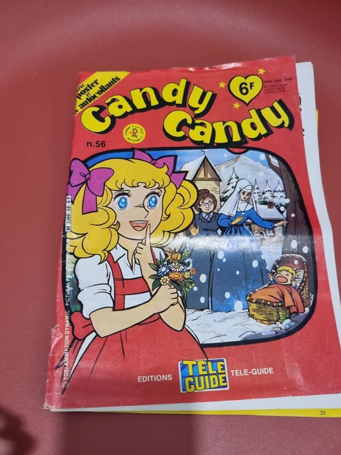 lot de 4 candy teleguide (dont 1 poster et 6 autocollants) - photo numéro 14