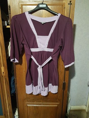 Robe 46-48  bleu bonheur