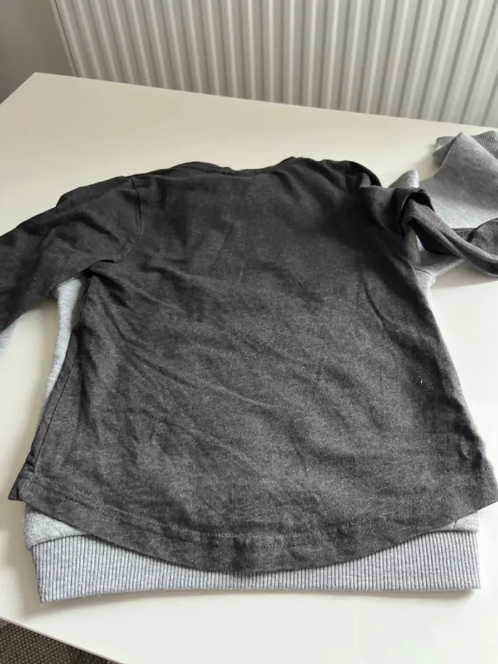 Lot star wars 3 ans tee shirt manche longue pull hiver - photo numéro 8