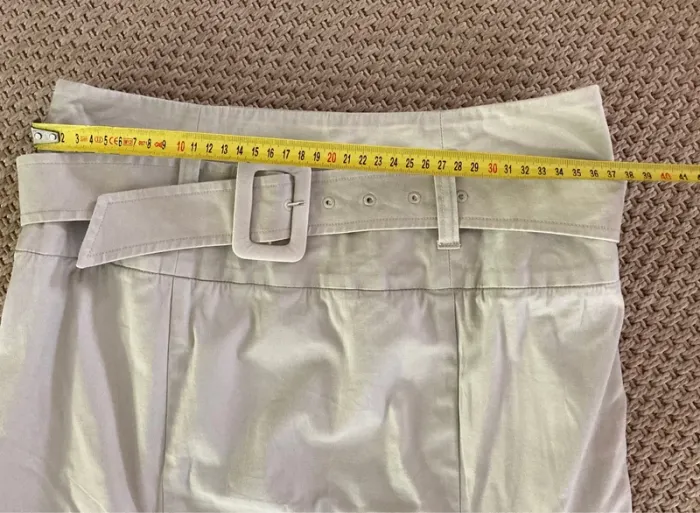 Jupe beige Benetton - photo numéro 8