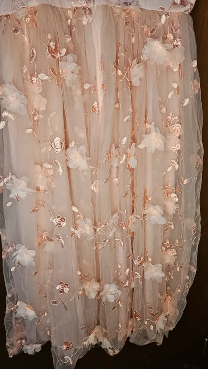 Sublime robe corset rose shein .T 36. - photo numéro 4