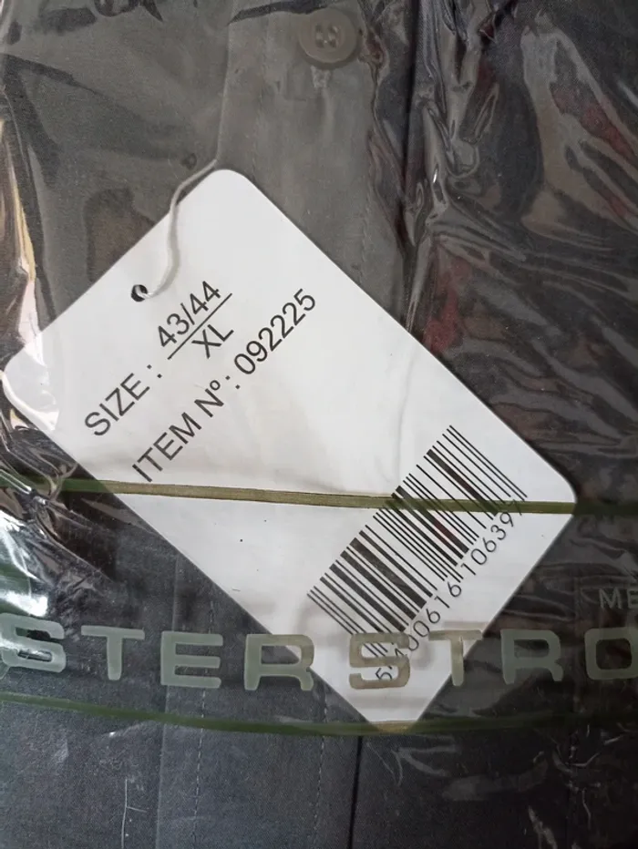 Chemise noire xl homme neuf - photo numéro 3