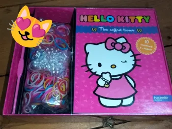 Mon coffret looms Hello Kitty pour bracelet élastiques