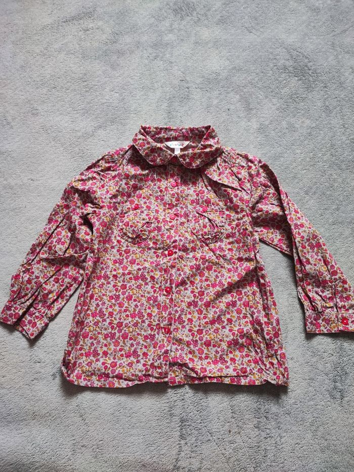 Chemise fleurie 5 ans