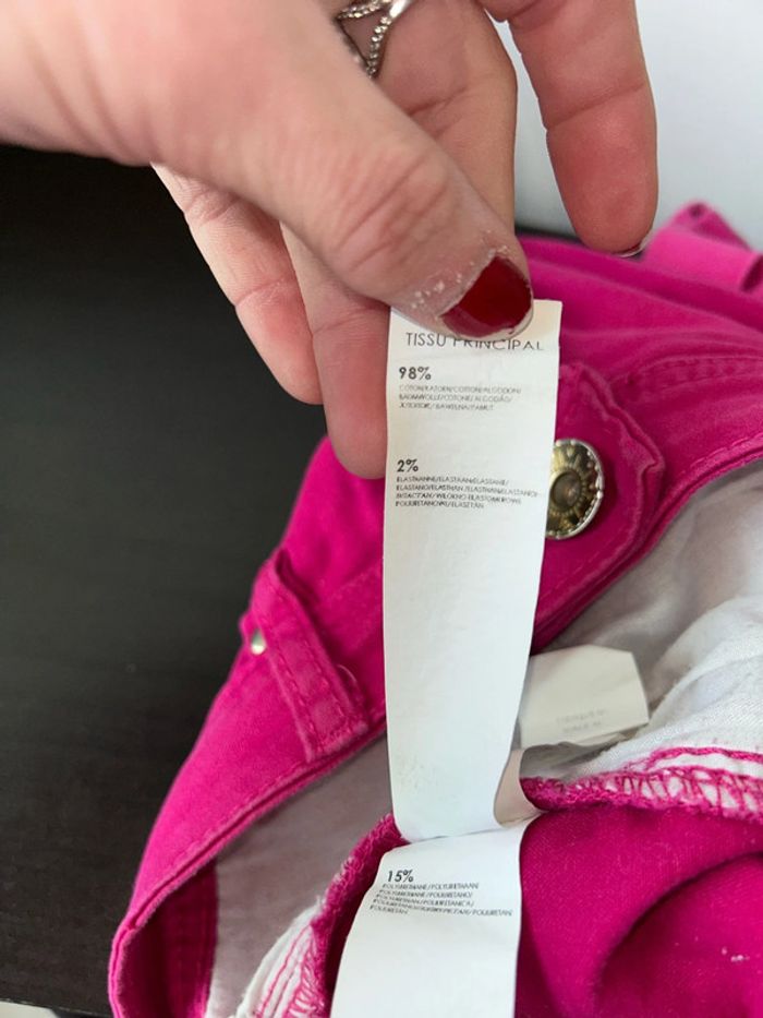 Short rose Mim taille M 38 - photo numéro 6