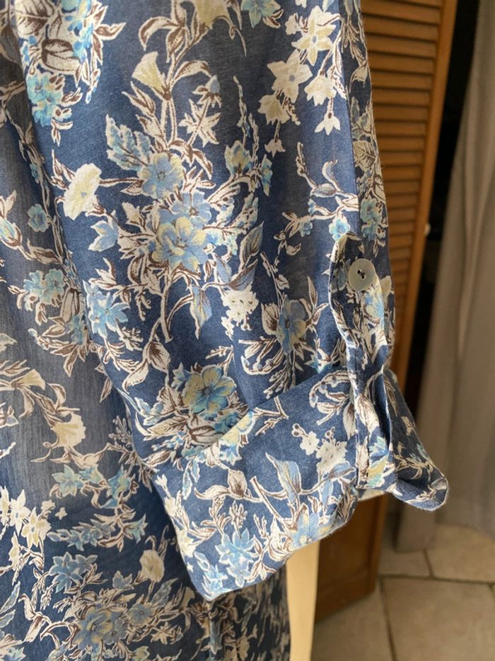 Lot de 2 blouses fleuries M&G XL - photo numéro 16