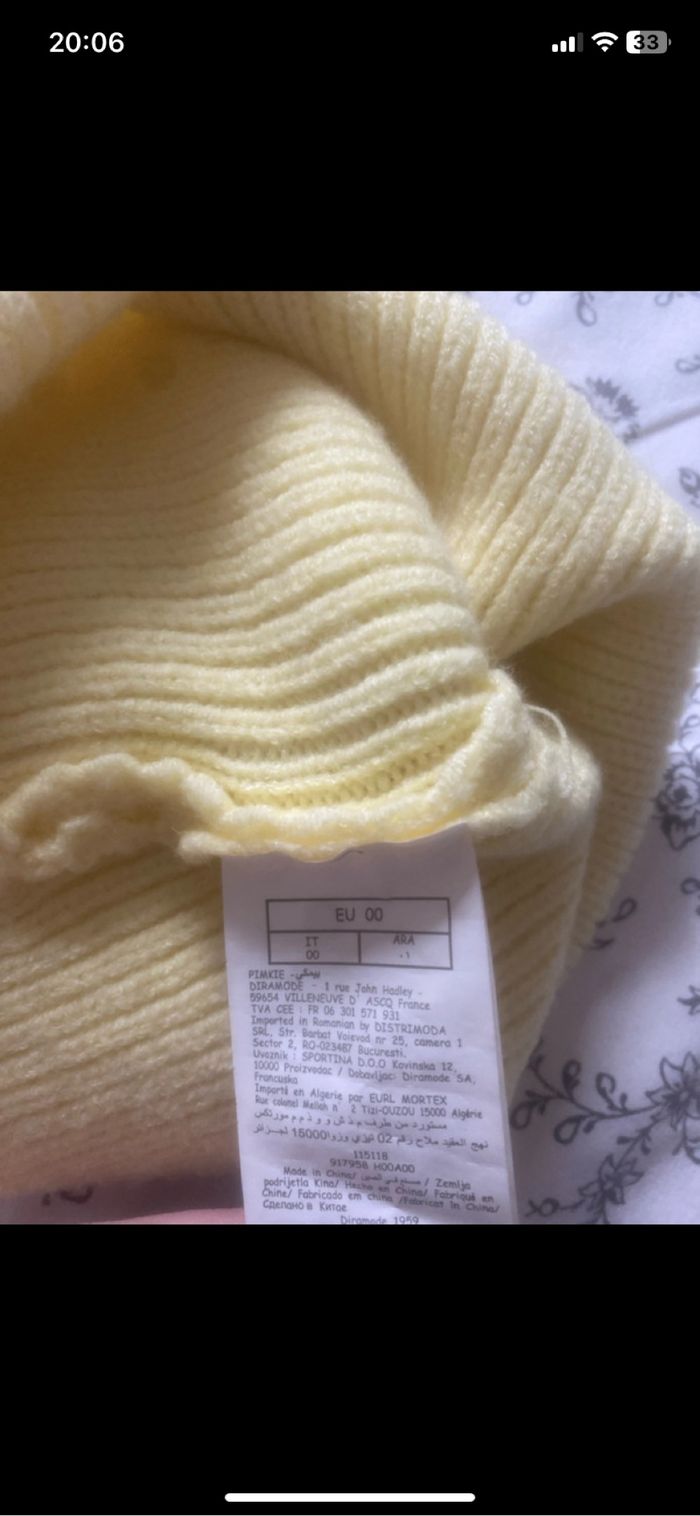 Bonnet jaune pimkie - photo numéro 2