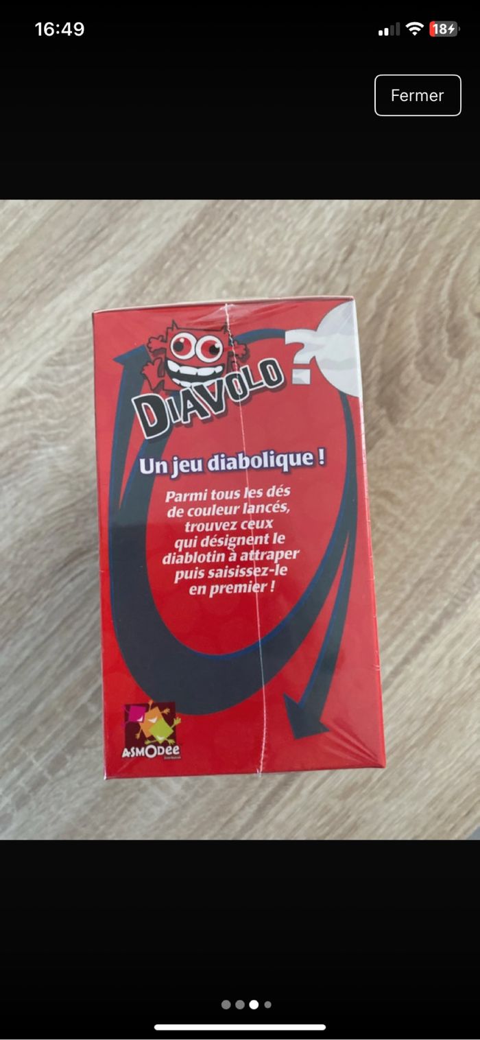 Jeu diavolo neuf sous blister - photo numéro 3