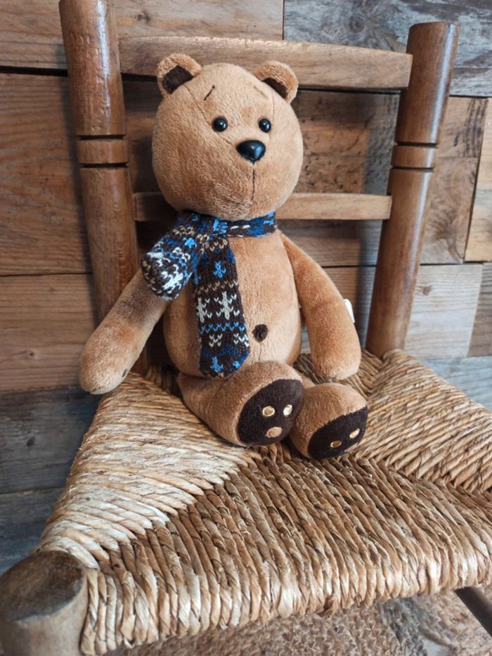 Peluche ours orange toys tbe - photo numéro 2