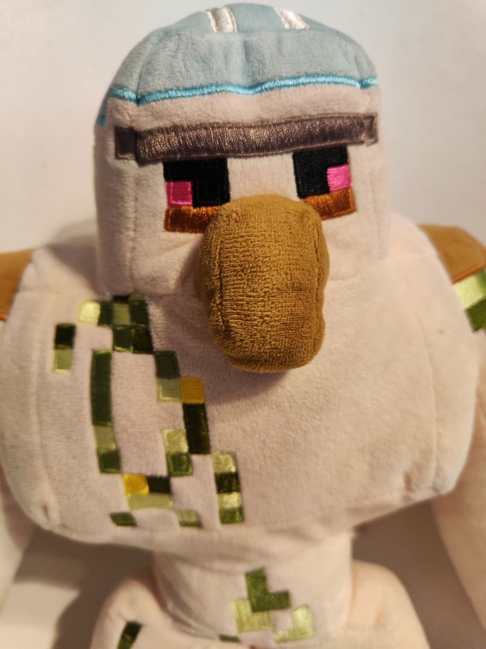 Grande peluche Minecraft golem de fer - photo numéro 3