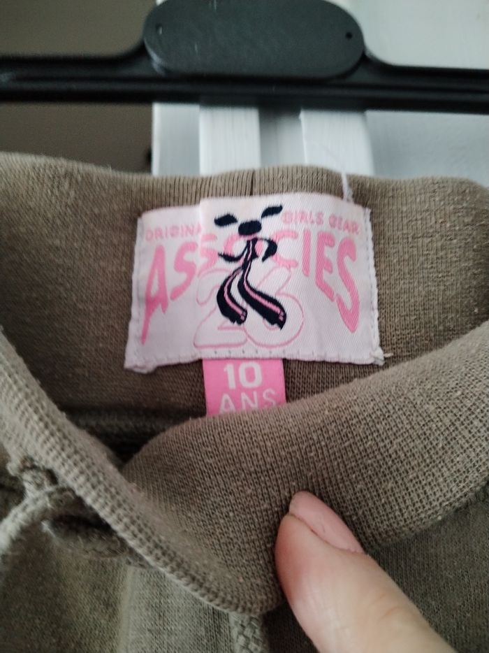 Jogging kaki et rose - photo numéro 4