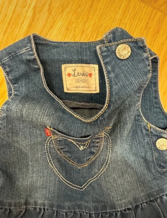 Robe denim Levi’s 12 mois - photo numéro 2