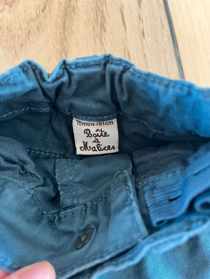 👖 Pantalon bleu marine – 18 mois – Boîte à Malices 🌟 - photo numéro 3