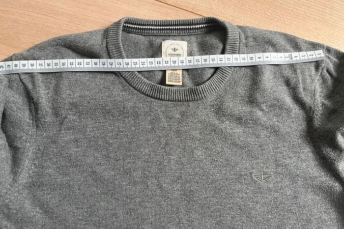 Pull gris dockers - photo numéro 9