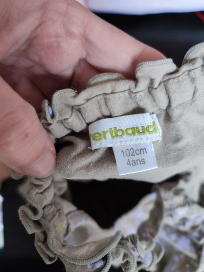 Combi short Vertbaudet 4 ans fille - photo numéro 3