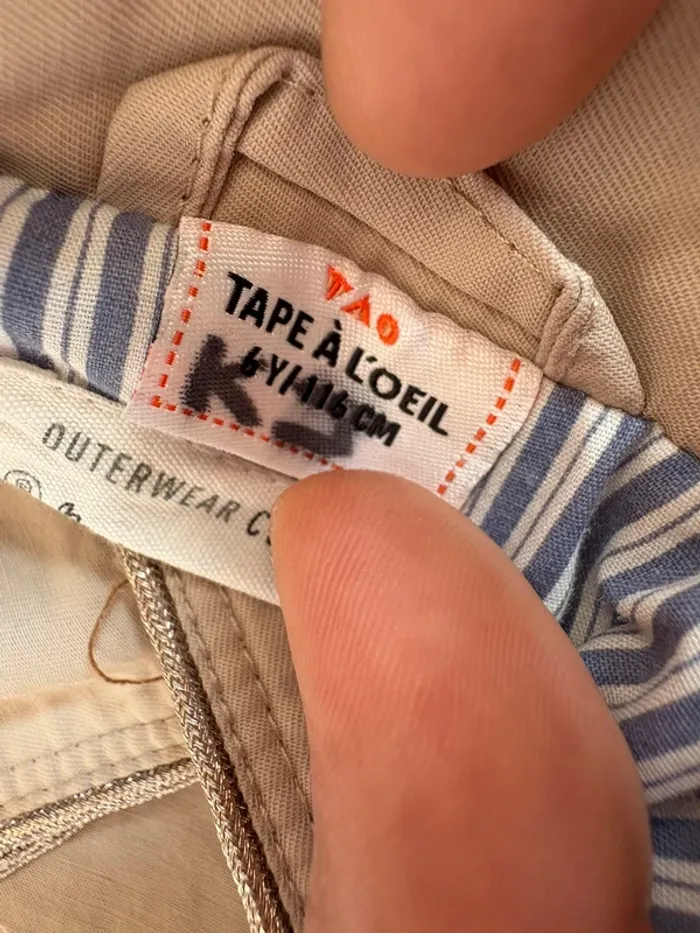 Trench tape à l’œil • 6ans - photo numéro 7