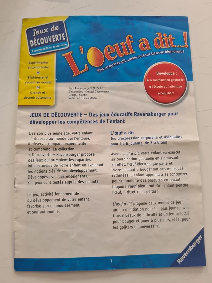 L'œuf à dit - photo numéro 8