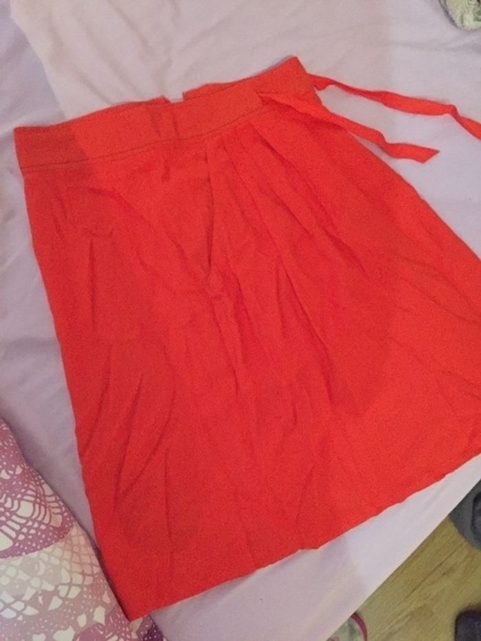 Jupe rose oranger