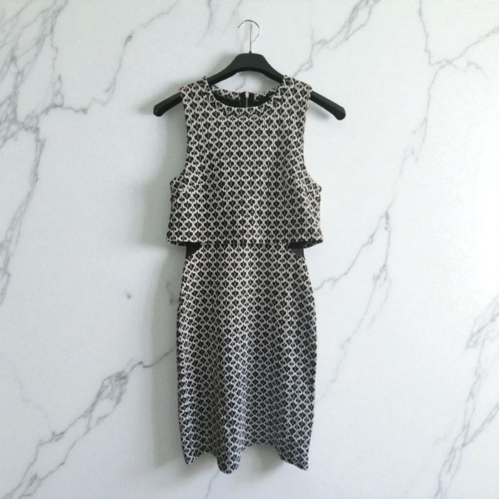 Robe blanche à motifs | Tally Weijl | 36