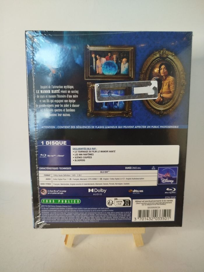 Le manoir hanté - Blu-ray (sous blister) - photo numéro 3