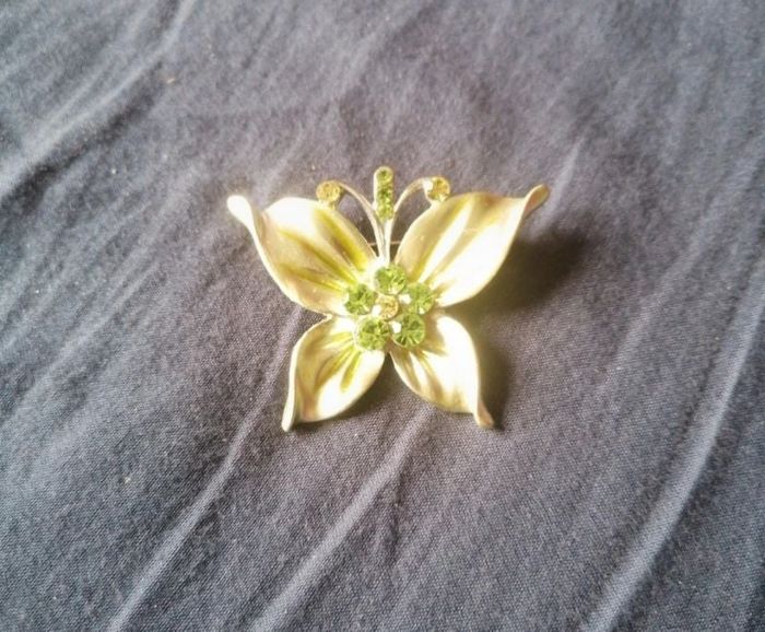 Broche papillon