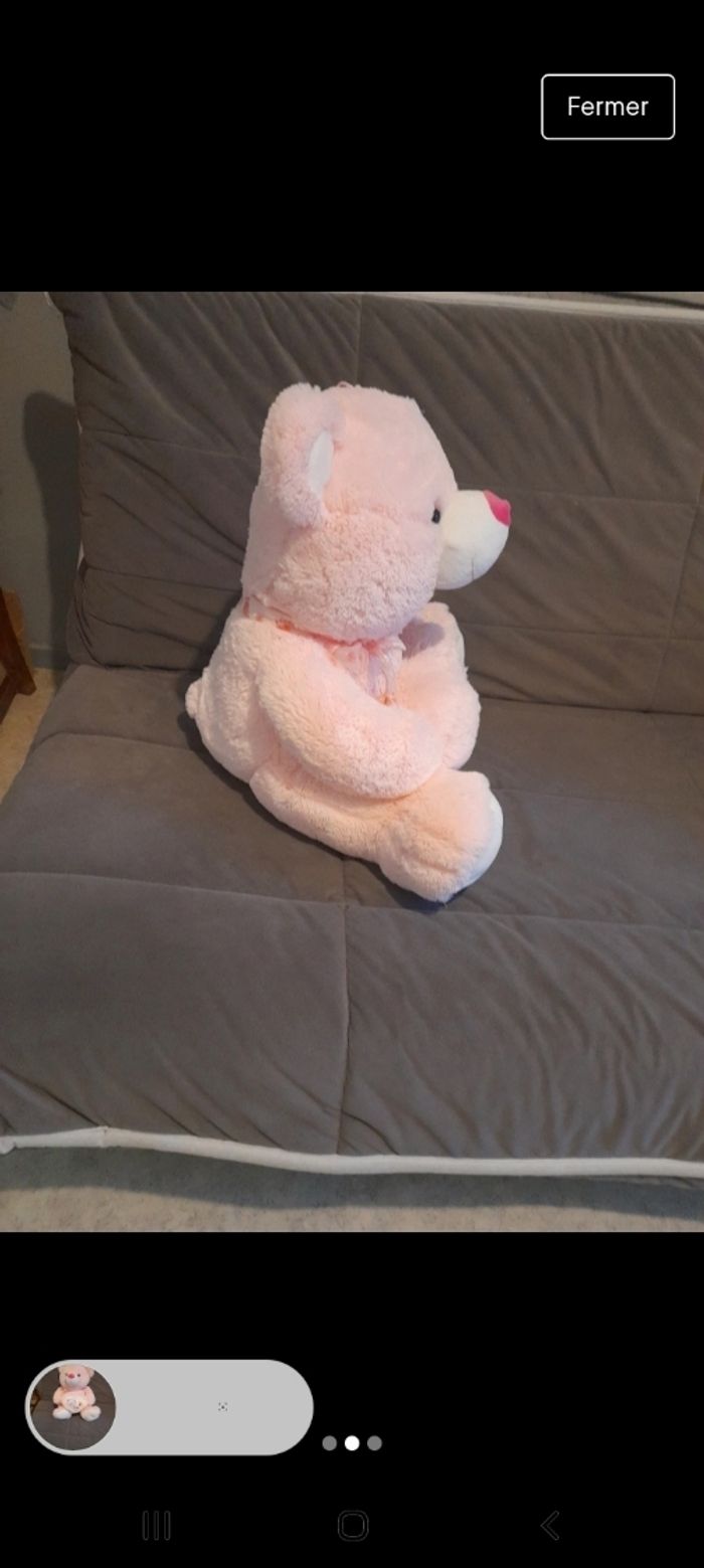 Gros Nounours rose - photo numéro 2