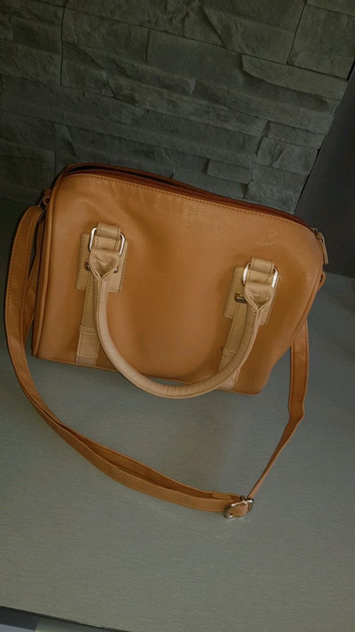 Sac à main marron clair - photo numéro 3