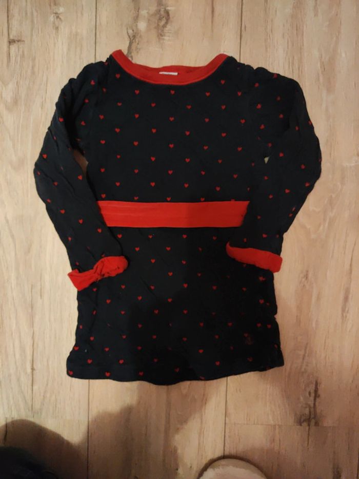 Robe à coeur ceinture rouge - photo numéro 6