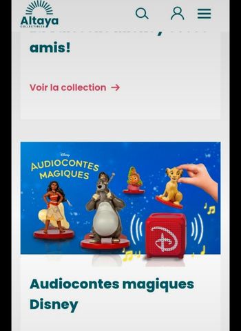 Audio comtes disney