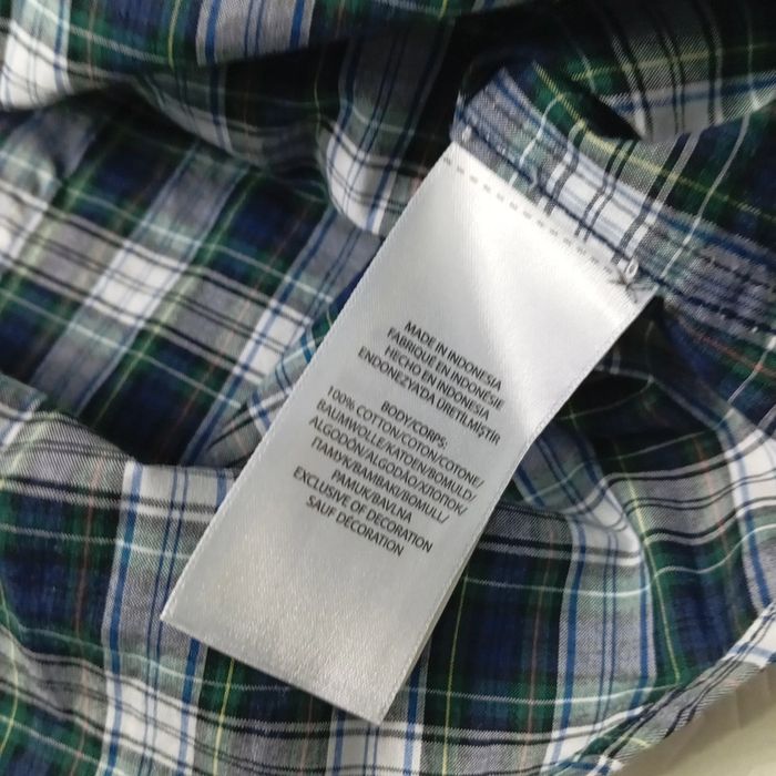Chemise a Carreaux Ralph Lauren Pour Enfant Taille L 14-16 ans Avec Étiquette - photo numéro 7