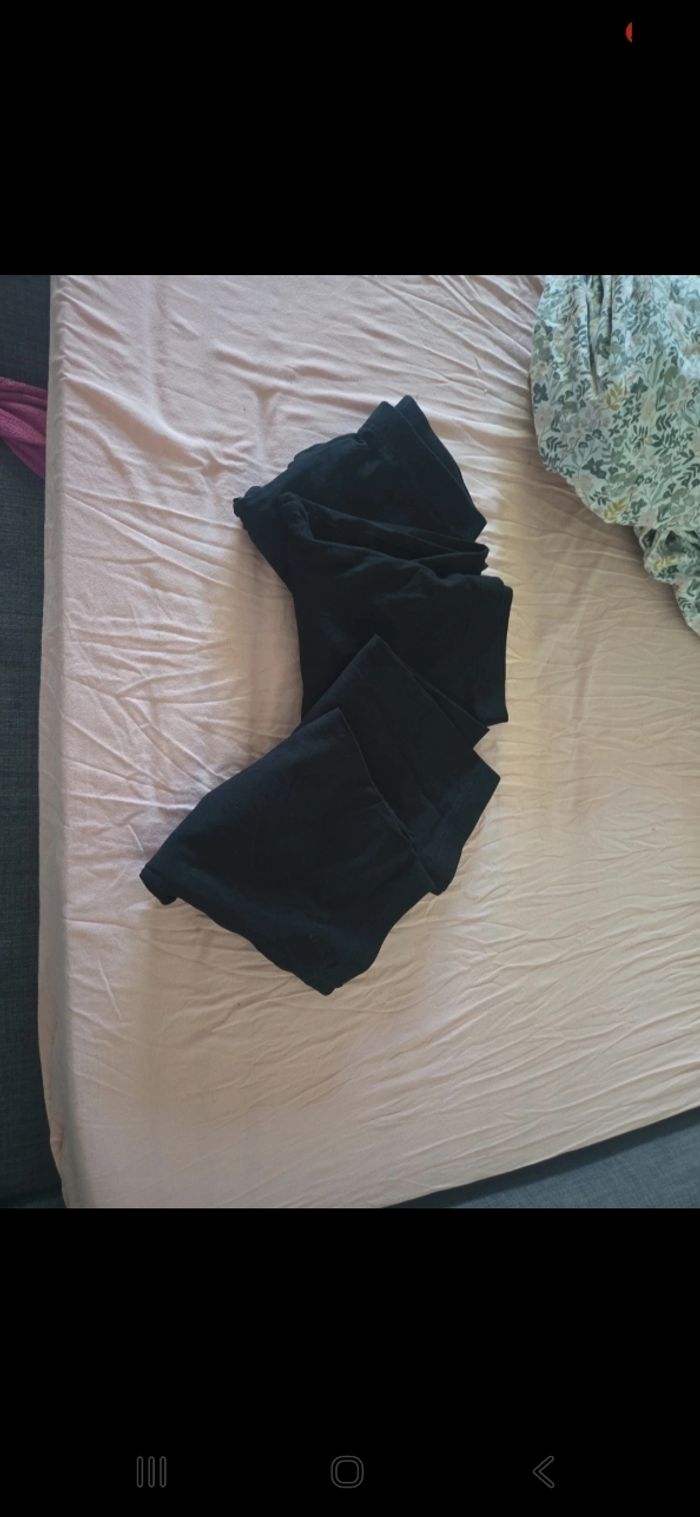 Lot de 4 leggings noir - photo numéro 2