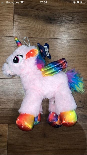 Peluche licorne 🌺 neuf avec étiquette