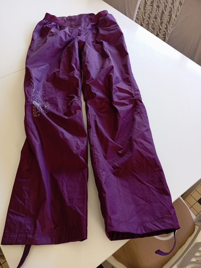 Pantalon de pluie taille 32 XXS quecha