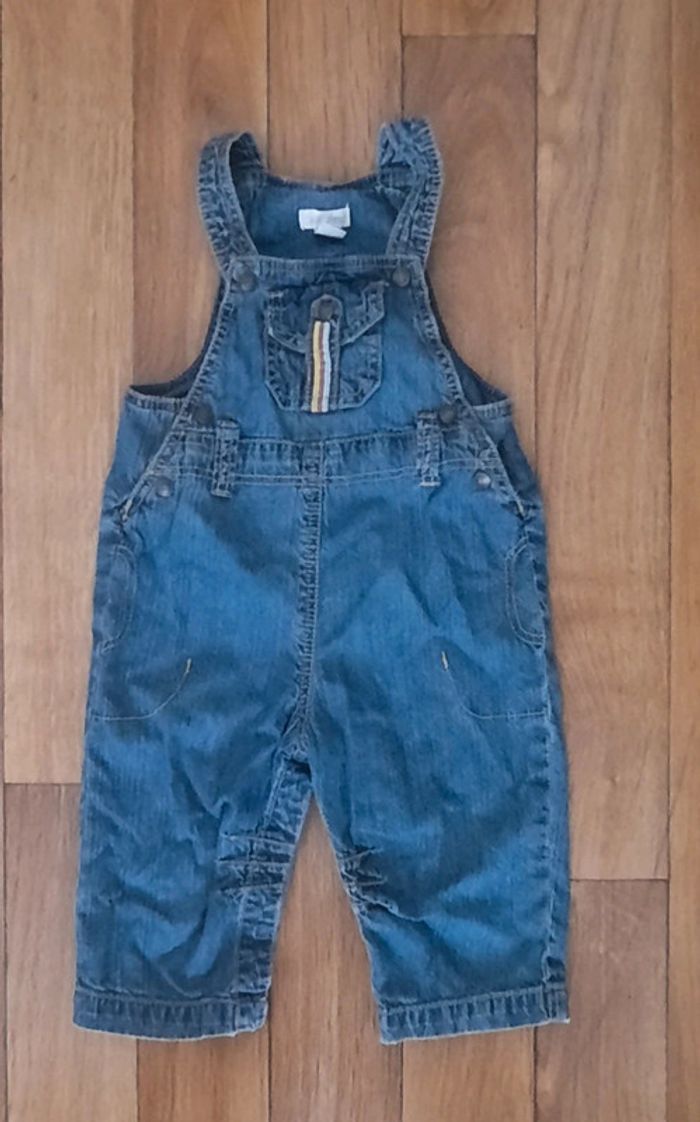 Salopette en jean léger 12 mois