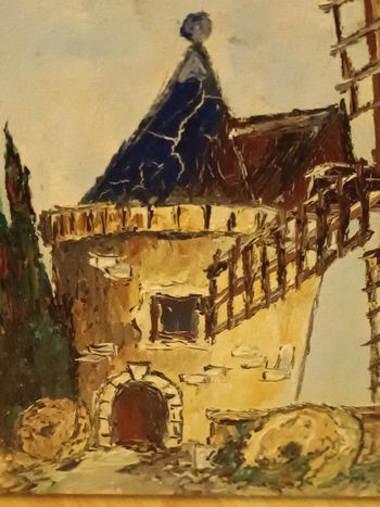 Moulin de Maître Jules HST Jen Pol 